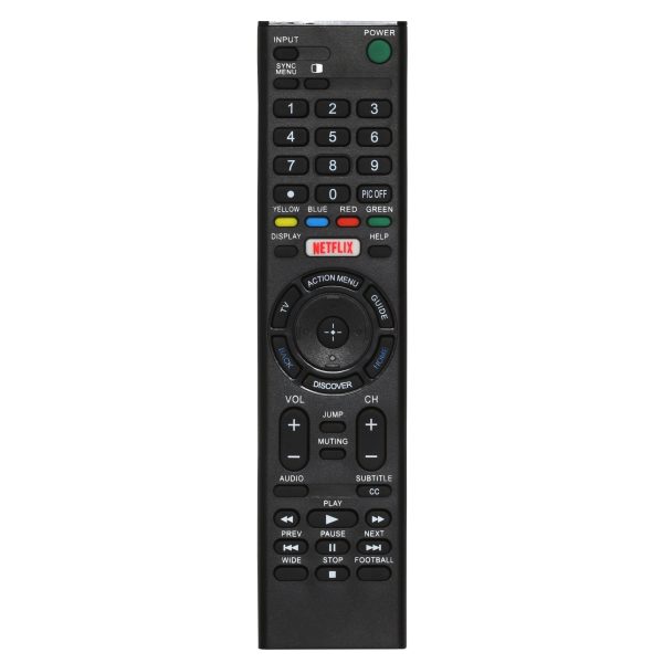 Sony KDL-46W3000 Replacement TV Remote Control Online Hot Sale